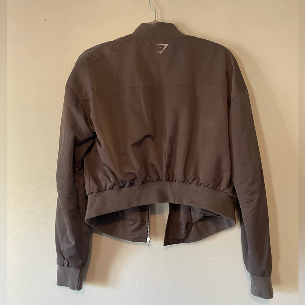 Gymshark Charcoal Bomber Jacket - Picture 10 of 11